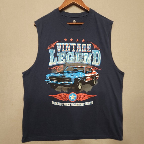 Other - Mens Vintage Legend Muscle Sleeveless T Shirt Size XL